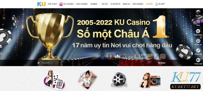 Nhà cái Kubet77 là một trong những nhà cái cá cược trực tuyến lớn và uy tín tại Việt Nam.