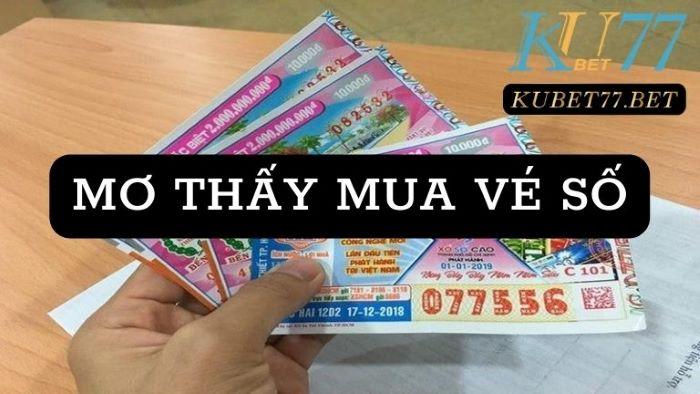 Mơ thấy mua vé số